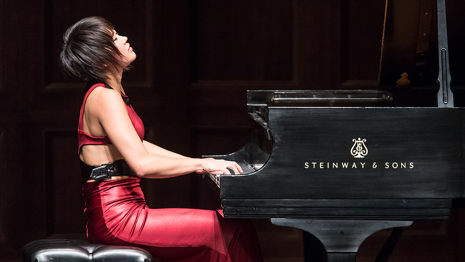 UCSB Arts & Lectures presented Yuja Wang at the Granada Theatre 5/2/16