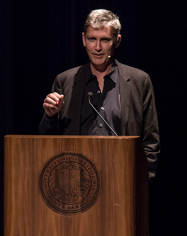 Author Steven Johnson - UCSB Arts & Lectures 11/29/16 Campbell Hall