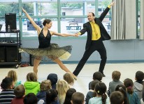 Ballet Hispanico School Outreach - UCSB Arts & Lectures/Viva el Arte! 2/10/17 Hollister Elementary School, Santa Barbara