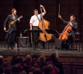 Chris Thile, Edgar Meyer and Yo Yo Ma playing Bach Trios - UCSB Arts & Lectures 5/2/17 The Granada Theatre