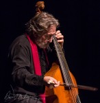 Jordi Savall and his 7 string bass viol.