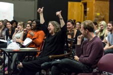 Kathleen Turner Workshop for UCSB Dept. of Theater & Dance 4/21/16