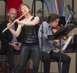 Ojai Music Festival - Claire Chase, flue and Jennifer Curtis, violin - Kaija Saariaho's " Terrestre: Oiseau dansant"