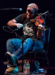 Konrad Wert foot stomin' and fiddlin' up a storm @ Sings Like Hell 7/16/16 Lobero Theatre